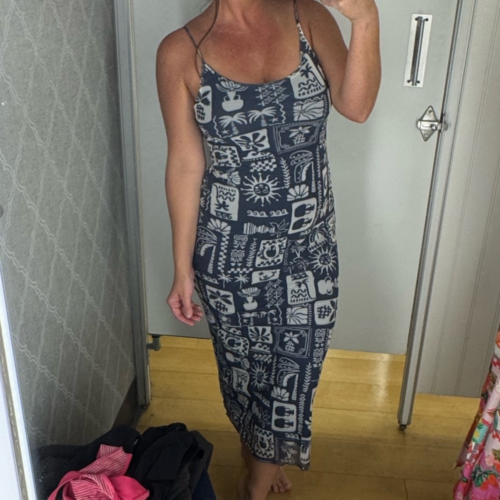 Beachy maxi dress•medium